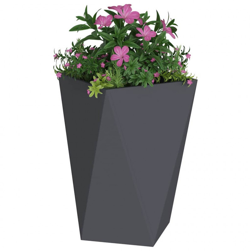 Donica Antracyt 50 x 50 x 75 cm Stal