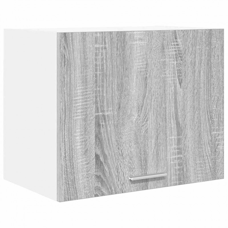 Szafka wisząca 2 pcs Szary Sonoma i Biały 50 x 31 x 40 cm