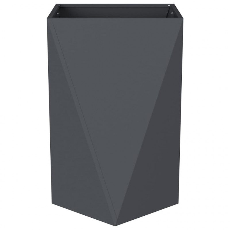 Donica Antracyt 50 x 50 x 75 cm Stal