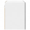 Szafka wisząca 2 pcs Szary Sonoma i Biały 50 x 31 x 40 cm