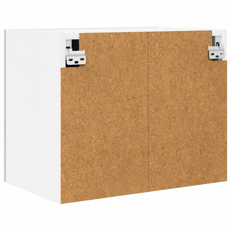 Szafka wisząca 2 pcs Szary Sonoma i Biały 50 x 31 x 40 cm