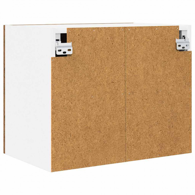 Szafka wisząca 2 pcs Stare Drewno i Biały 50 x 31 x 40 cm