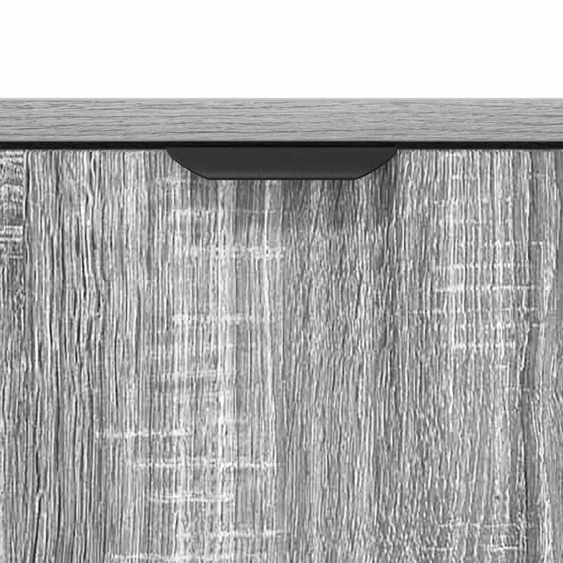 Bufet Szary Sonoma 79,5 x 33 x 82 cm Materiał drewnopochodny