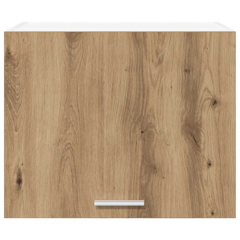 Szafka wisząca 2 pcs Dąb rzemieślniczy i biały 50 x 31 x 40 cm
