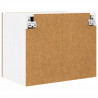 Szafka wisząca 2 pcs Dąb rzemieślniczy i biały 50 x 31 x 40 cm