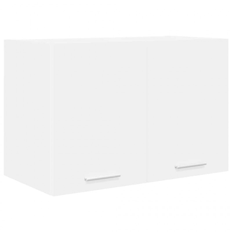 Szafka wisząca z przechowywaniem 2 pcs Biały 60 x 31 x 40 cm