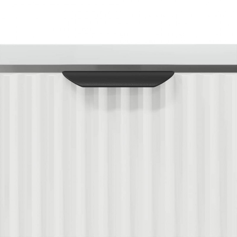 Stolik kawowy Biały 90 x 49 x 46 cm Materiał drewnopochodny