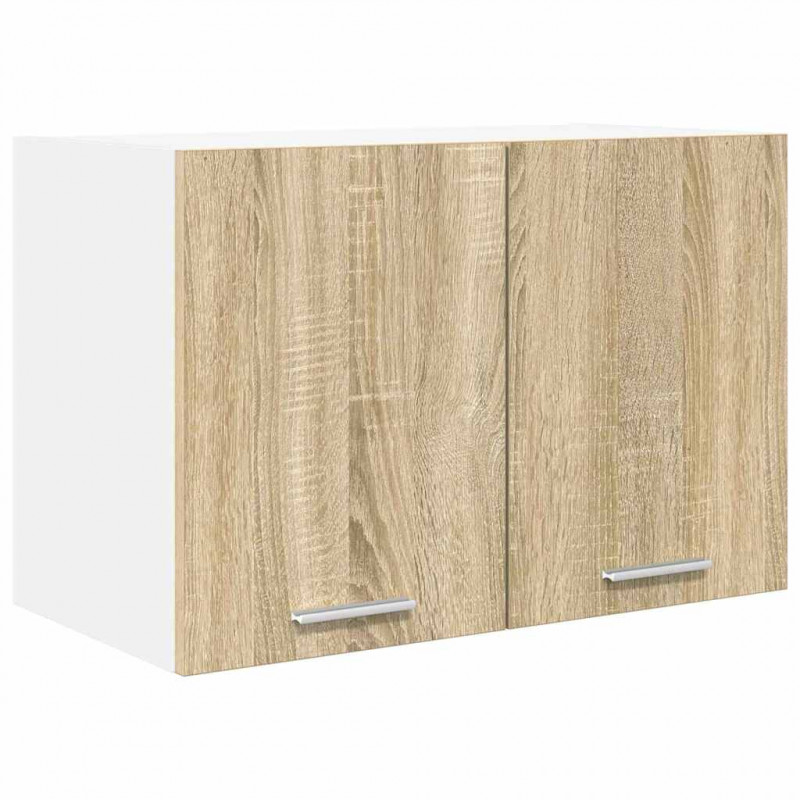 Szafka wisząca 2 pcs Dąb Sonoma i Biały 60 x 31 x 40 cm