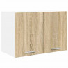 Szafka wisząca 2 pcs Dąb Sonoma i Biały 60 x 31 x 40 cm