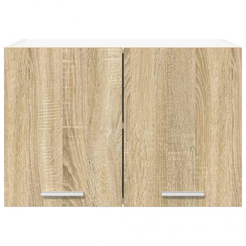 Szafka wisząca 2 pcs Dąb Sonoma i Biały 60 x 31 x 40 cm