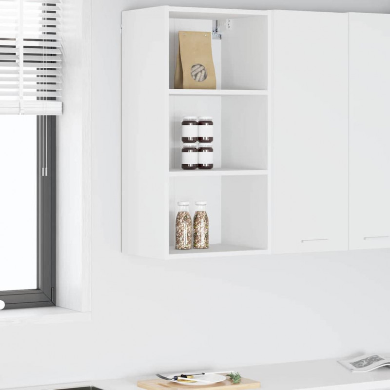 Szafka wisząca Biały 40 x 29,5 x 80 cm Materiał drewnopochodny