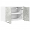 Szafka wisząca 2 pcs Betonowa szarość i biel 60 x 31 x 40 cm