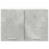 Szafka wisząca 2 pcs Betonowa szarość i biel 60 x 31 x 40 cm