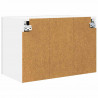 Szafka wisząca 2 pcs Betonowa szarość i biel 60 x 31 x 40 cm