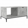 Stolik kawowy z szufladą Betonowy szary 90 x 49 x 46 cm