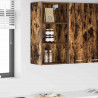 Szafka wisząca z przechowywaniem Dąb wędzony 40 x 29,5 x 80 cm
