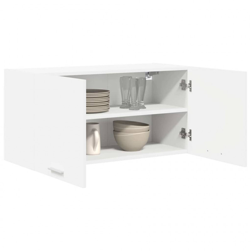 Szafka wisząca Biały 80 x 31 x 40 cm Materiał drewnopochodny