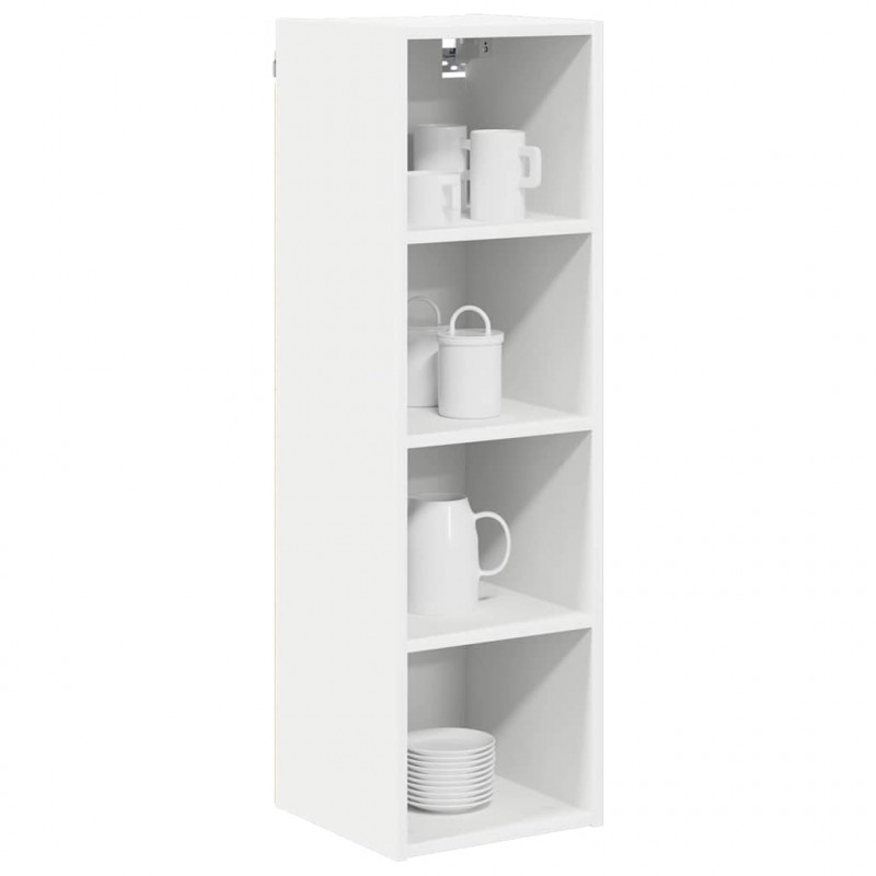 Szafka wisząca Biały 30 x 29,5 x 100 cm Materiał drewnopochodny