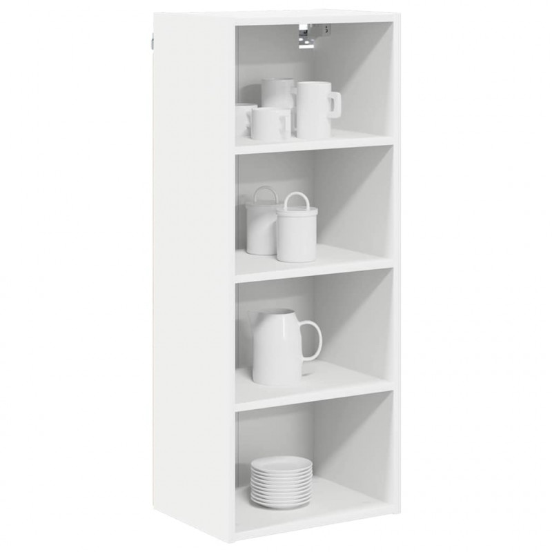 Szafka wisząca Biały 40 x 29,5 x 100 cm Materiał drewnopochodny
