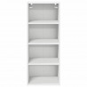 Szafka wisząca Biały 40 x 29,5 x 100 cm Materiał drewnopochodny