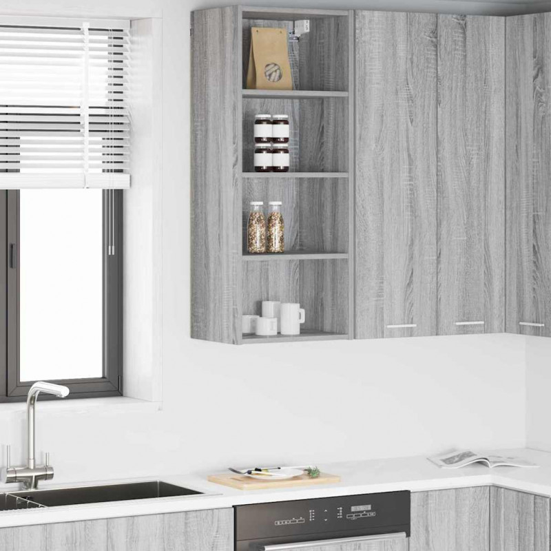 Szafka wisząca Szary Sonoma 40 x 29,5 x 100 cm