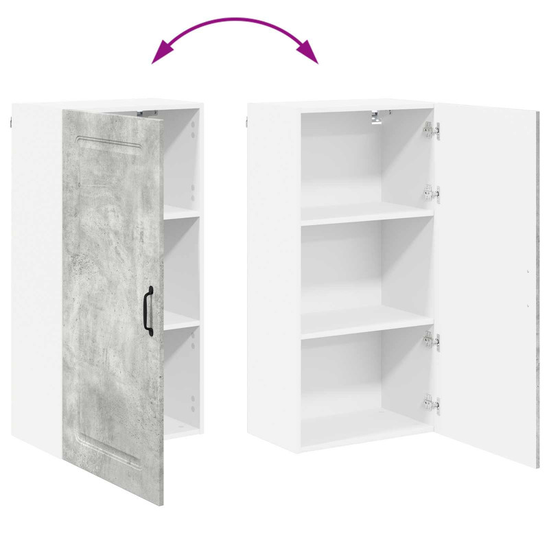 Szafka kuchenna Kalmar Betonowy szary 50 x 31 x 100 cm