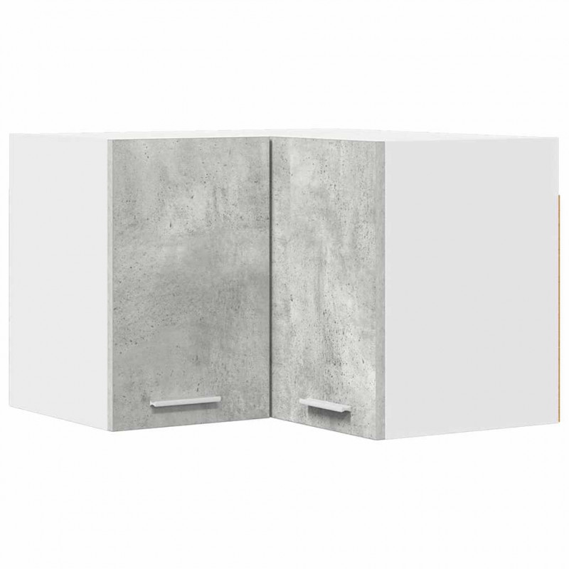 Szafka wisząca Betonowa szarość i biel 57 x 57 x 40 cm