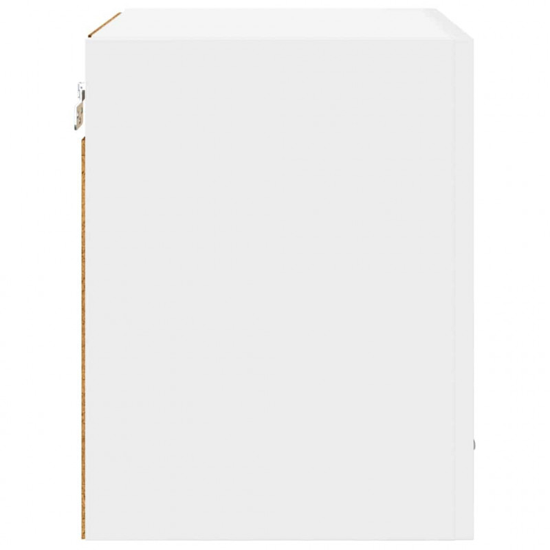 Szafka wisząca z przechowywaniem 2 pcs Biały 40 x 31 x 40 cm