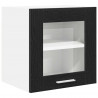 Szafka wisząca z drzwiami 2 pcs Czarny Dąb 40 x 31 x 40 cm