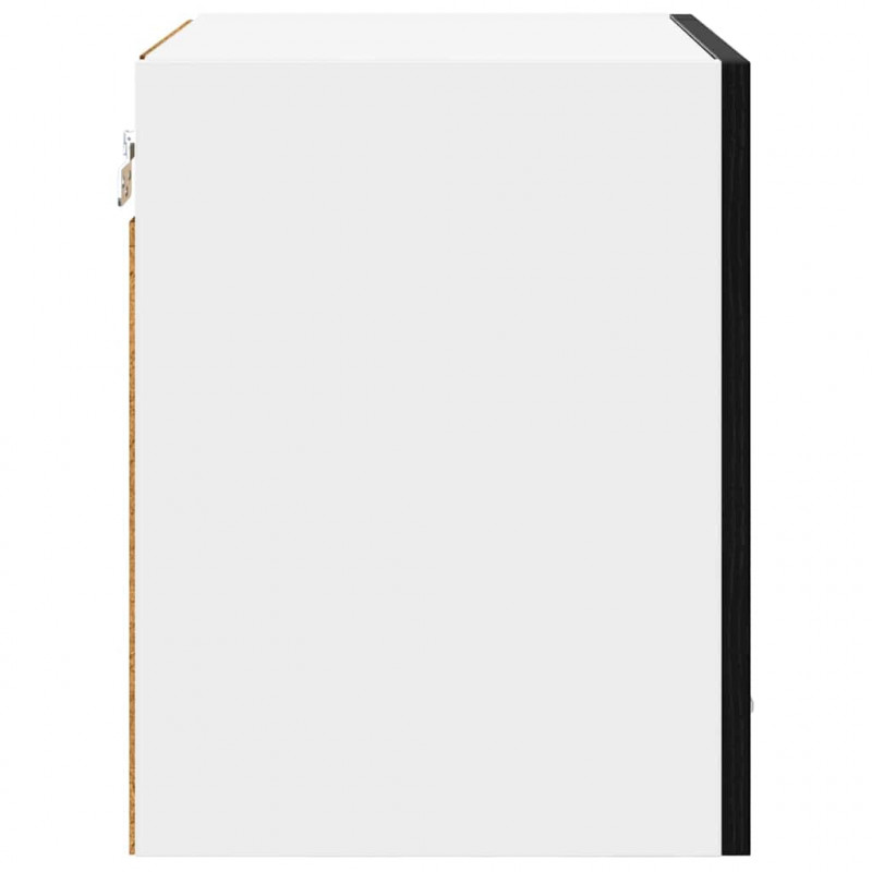 Szafka wisząca z drzwiami 2 pcs Czarny Dąb 40 x 31 x 40 cm