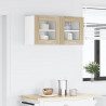 Szafka wisząca z drzwiami 2 pcs Dąb Sonoma 40 x 31 x 40 cm