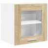 Szafka wisząca z drzwiami 2 pcs Dąb Sonoma 40 x 31 x 40 cm
