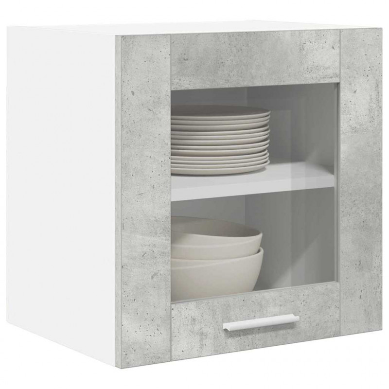 Szafka wisząca Riga 2 pcs Betonowy szary 40 x 31 x 40 cm