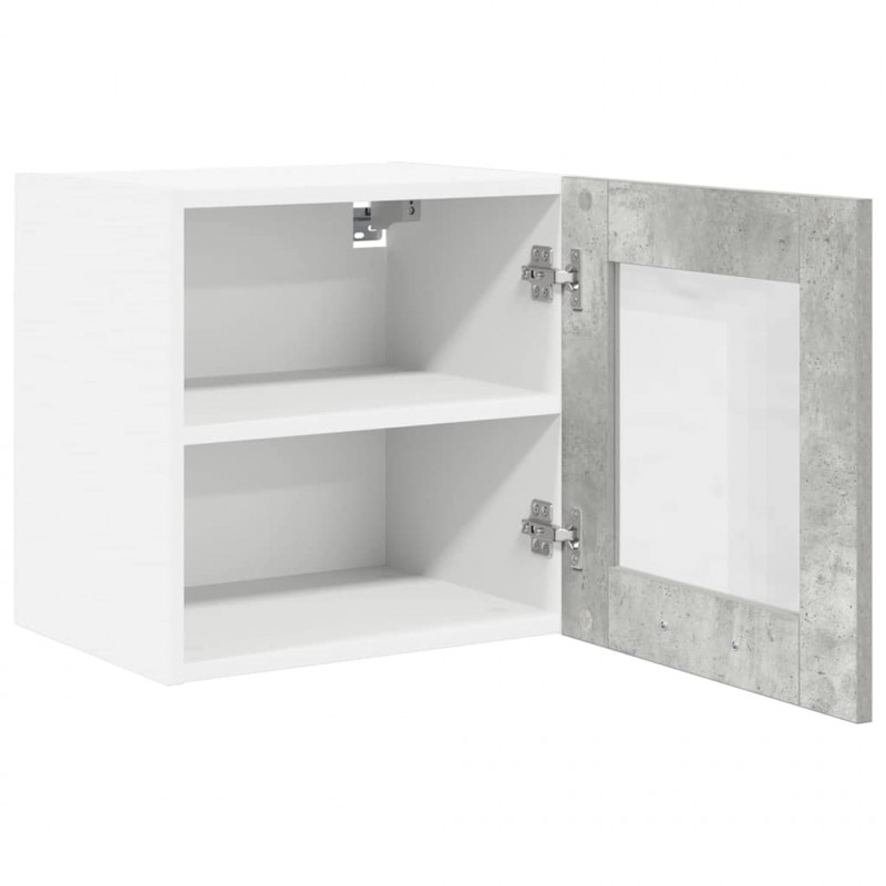Szafka wisząca Riga 2 pcs Betonowy szary 40 x 31 x 40 cm