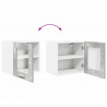Szafka wisząca Riga 2 pcs Betonowy szary 40 x 31 x 40 cm