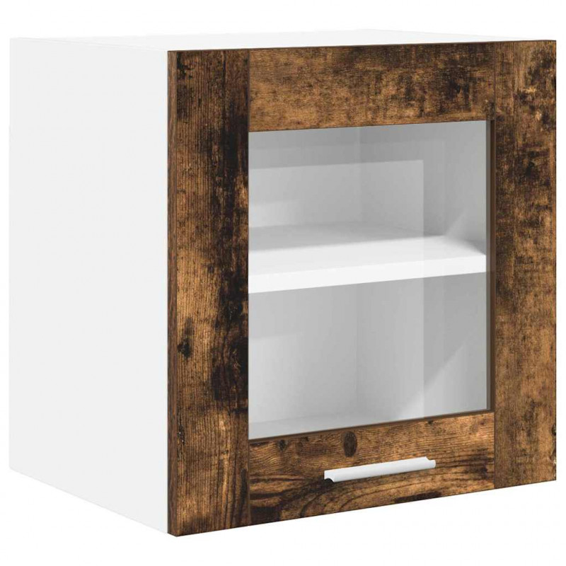 Szafka wisząca z drzwiami 2 pcs Dąb wędzony 40 x 31 x 40 cm