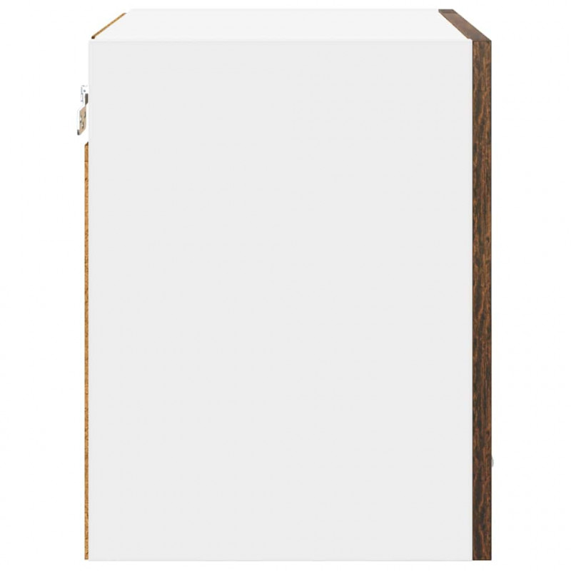 Szafka wisząca z drzwiami 2 pcs Dąb wędzony 40 x 31 x 40 cm