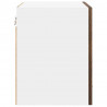 Szafka wisząca z drzwiami 2 pcs Dąb wędzony 40 x 31 x 40 cm