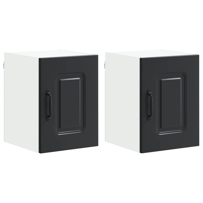 Szafka kuchenna Kalmar 2 pcs Czarny 30 x 31 x 40 cm