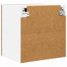 Szafka wisząca z drzwiami 2 pcs Stare drewno 40 x 31 x 40 cm