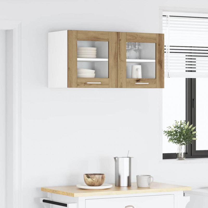 Szafka wisząca Riga 2 pcs Dąb rzemieślniczy 40 x 31 x 40 cm