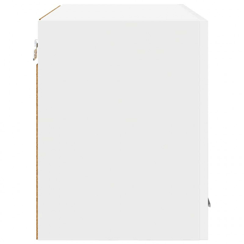 Szafka wisząca z przechowywaniem 2 pcs Biały 60 x 31 x 40 cm