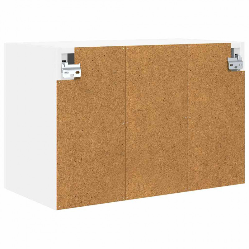 Szafka wisząca z przechowywaniem 2 pcs Biały 60 x 31 x 40 cm