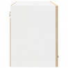 Szafka wisząca z drzwiami 2 pcs Dąb Sonoma 60 x 31 x 40 cm