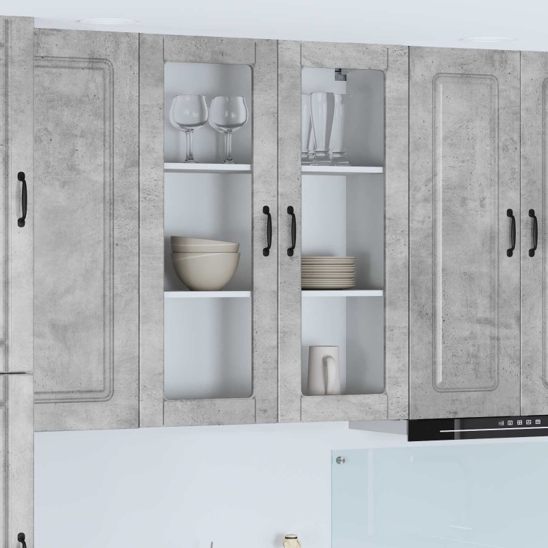 Szafka kuchenna Kalmar Betonowy szary 80 x 31 x 100 cm