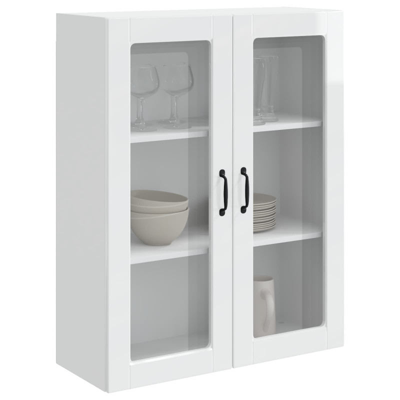 Szafka kuchenna Kalmar Wysoki połysk biały 80 x 31 x 100 cm
