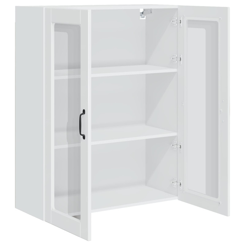 Szafka kuchenna Kalmar Wysoki połysk biały 80 x 31 x 100 cm