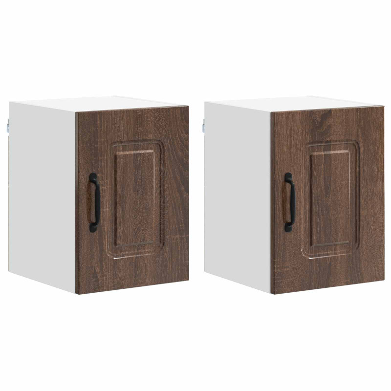 Szafka kuchenna Kalmar 2 pcs Brązowy dąb 30 x 31 x 40 cm