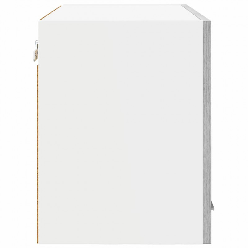 Szafka wisząca z drzwiami 2 pcs Szary Sonoma 60 x 31 x 40 cm