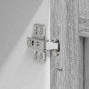 Szafka wisząca z drzwiami 2 pcs Szary Sonoma 60 x 31 x 40 cm